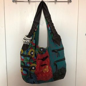 Desigual colourful purse